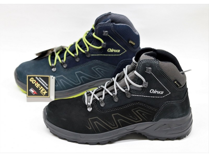 Bota Churuca Angliru 03 Gore-tex en azul 03. Calzado de hombre Gayoso.