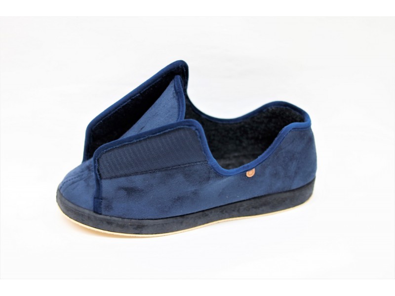Zapatilla de casa anatomica con cierre de velcro 65276 La Cadena