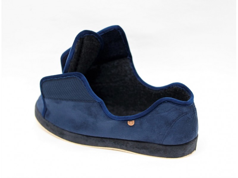 Zapatilla de casa anatómica con cierre de velcro 65276 La Cadena.
