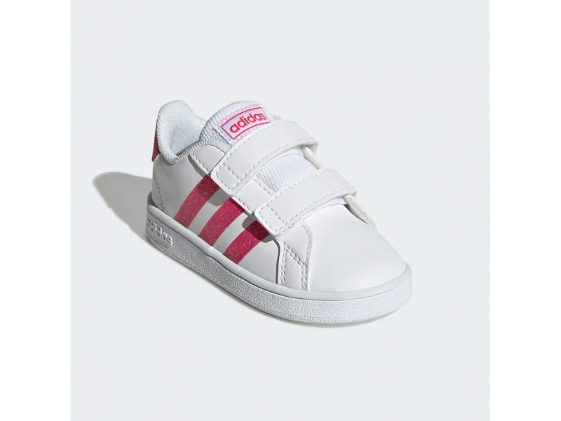 Adidas Grand Court I EG3815 en color blanco-rosa para