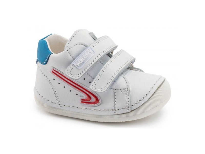 Deportivo para beb s de pablosky 006902 color blanco azul n para ni o