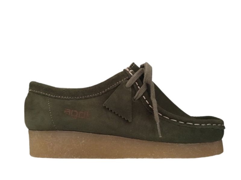 Zapato Wallabee Agot Bee en color arena. Calzados Gayoso